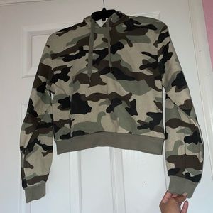 Army Green Camo Hoodie